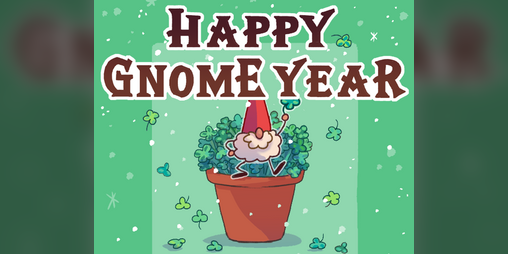 Cover image for Happy Gnome Year