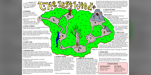 Cover image for The Lost Wood (a TROIKA! quest)