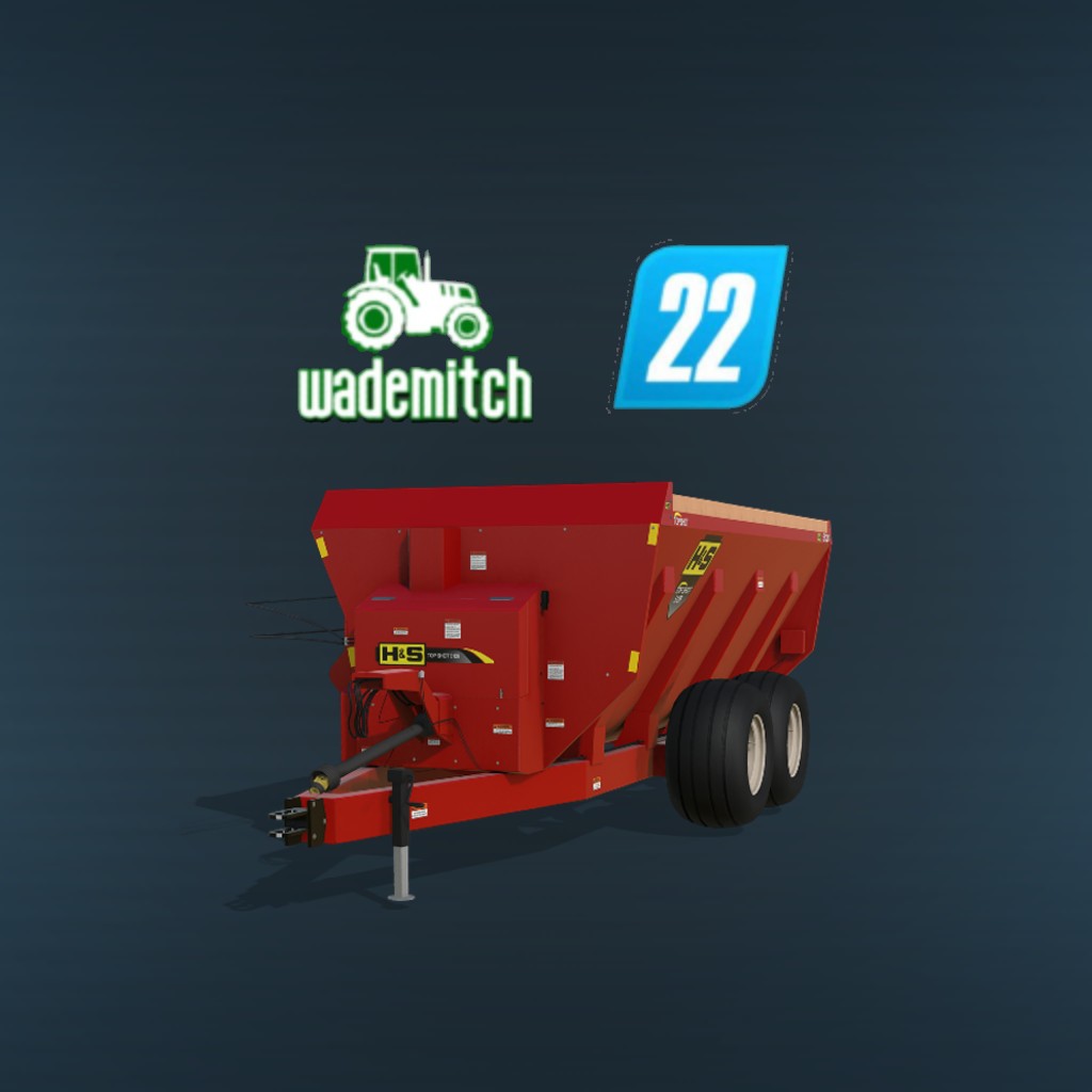 Cover image for H&S 5126 Top Shot Manure Spreader