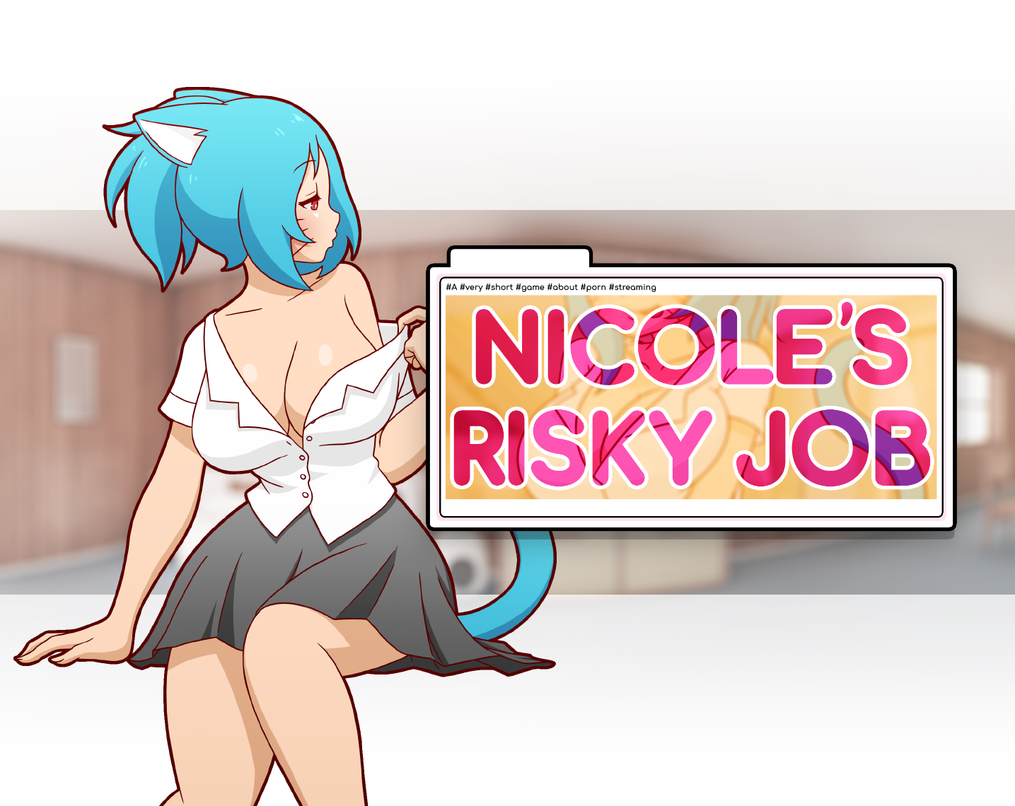 Amazing World Of Gumball Nicole Porn Games - Nicole's Risky Job by Manyakis