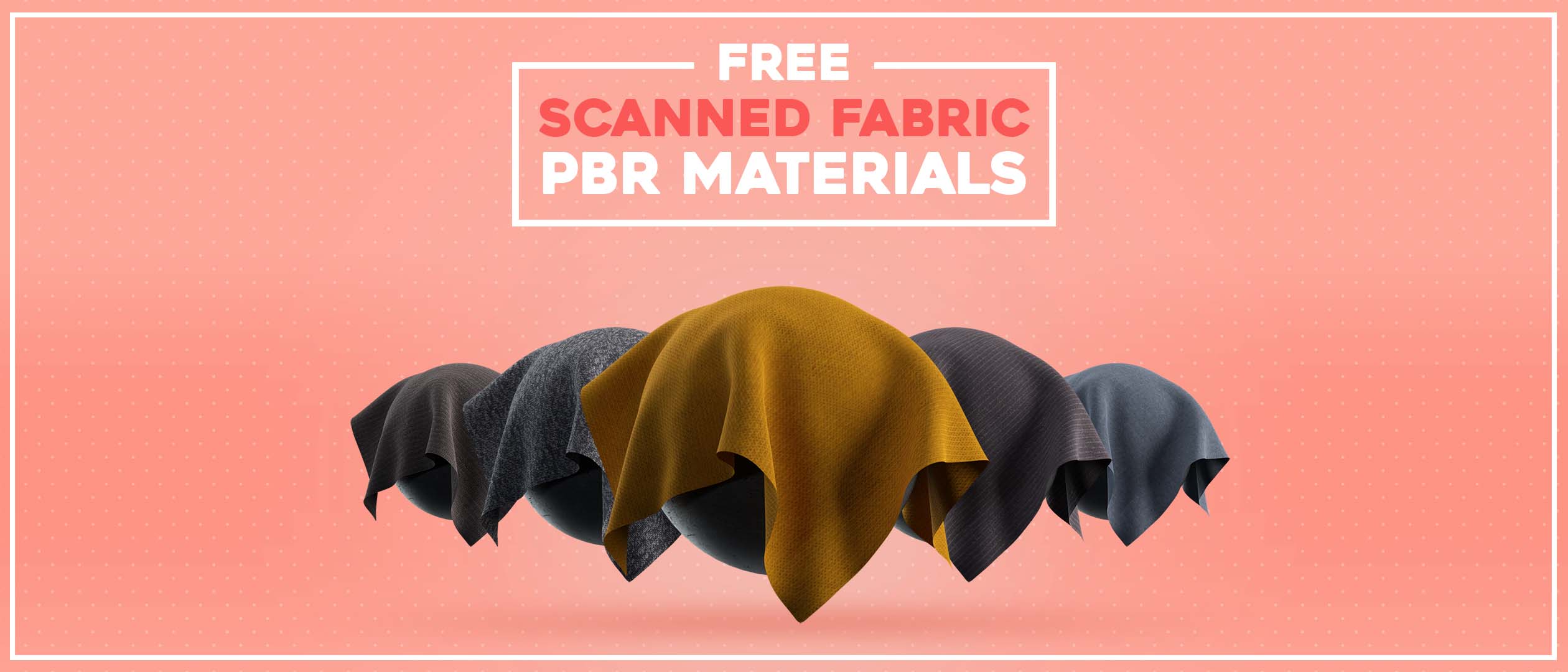 FREE Scanned Fabric PBR Materials