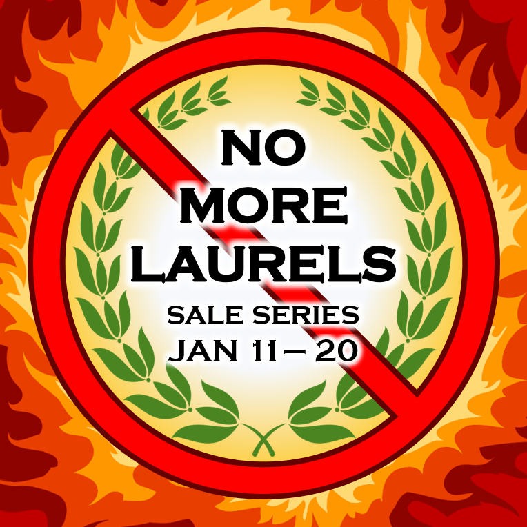No More Laurels Sale logo