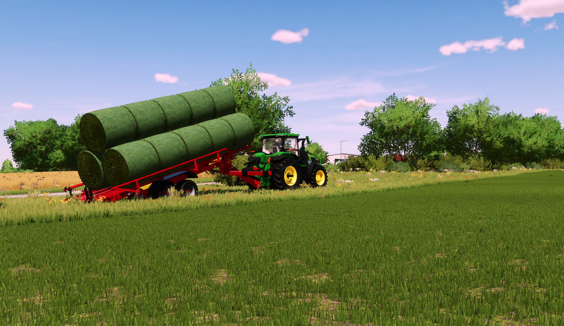 Cover image for FS22 Anderson RBM2000 Bale Wagon