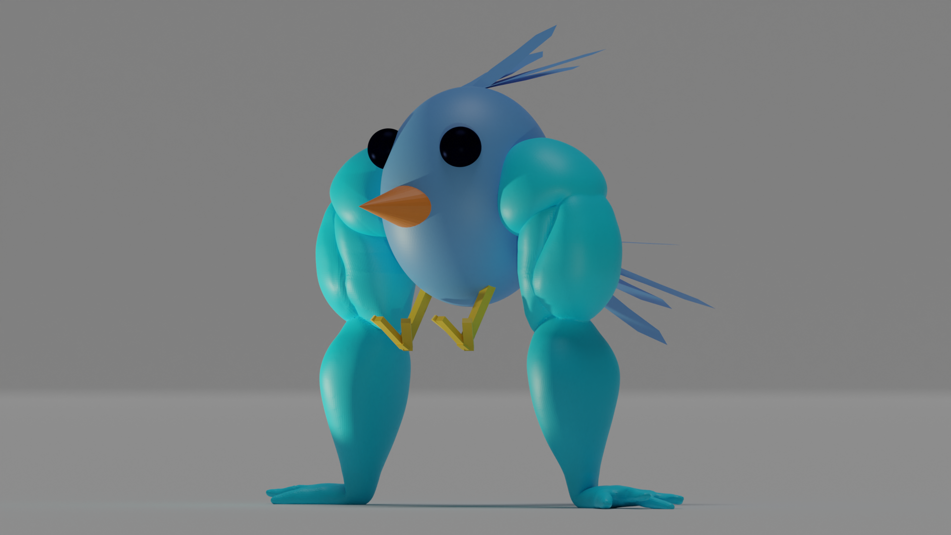 Buff Bird Climbing Simulator