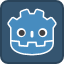 A button that stops the godot icon