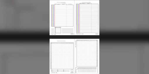 Cover image for GBStudio Planning Sheets