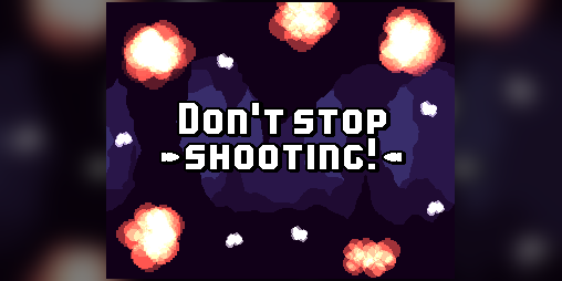 Cover image for Don't stop shooting!