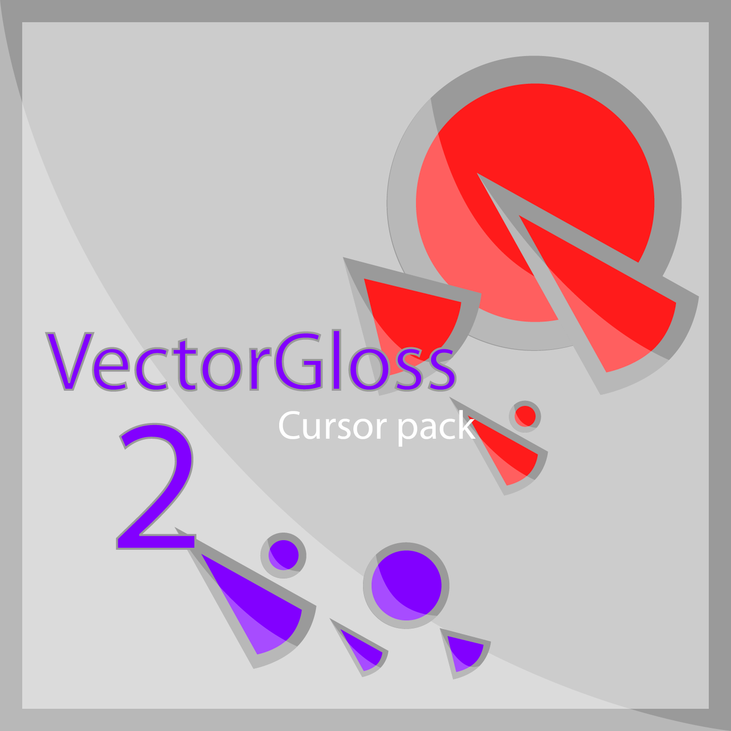 VectorGloss2 Cursor Pack! by odAyzaod