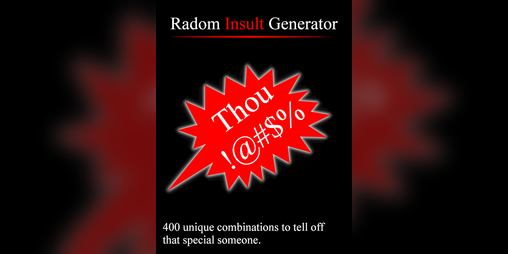 Cover image for Random Insult Generator (d20)
