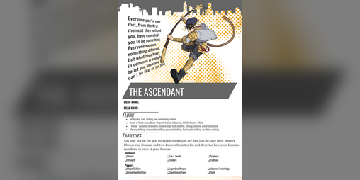 Cover image for The Ascendant- Masks Playbook
