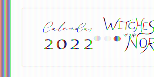 Cover image for Witches of the North 2022 Calendar (digital)