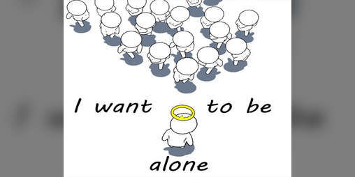 Cover image for I want to be alone!