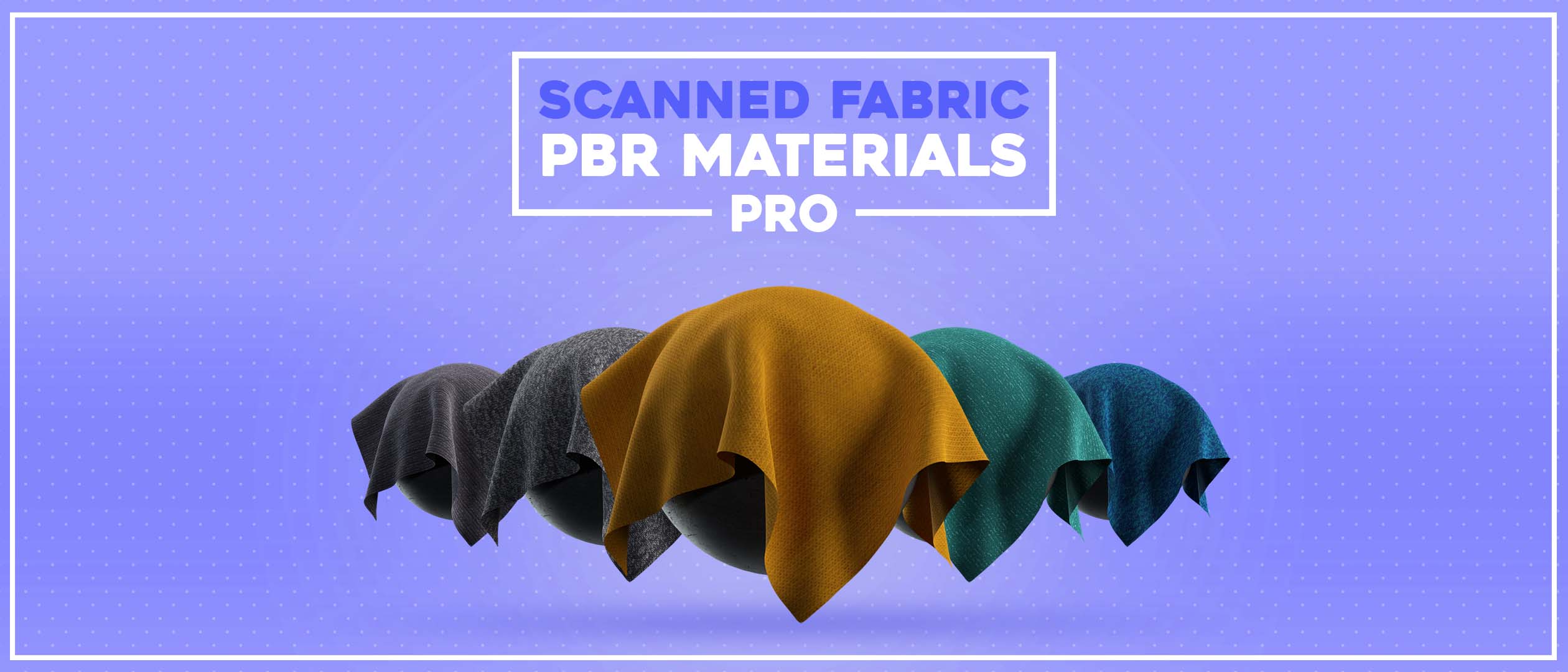 Scanned Fabric PBR Materials PRO
