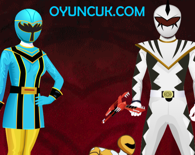Power Rangers Game Dress up by oyuncuk