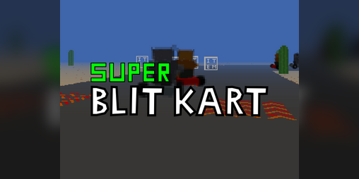Cover image for Super Blit Kart