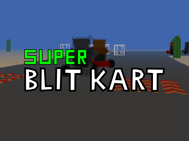 Cover image for Super Blit Kart
