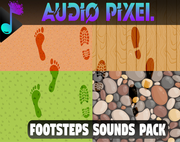 Footsteps Sounds Pack by AudioPixel