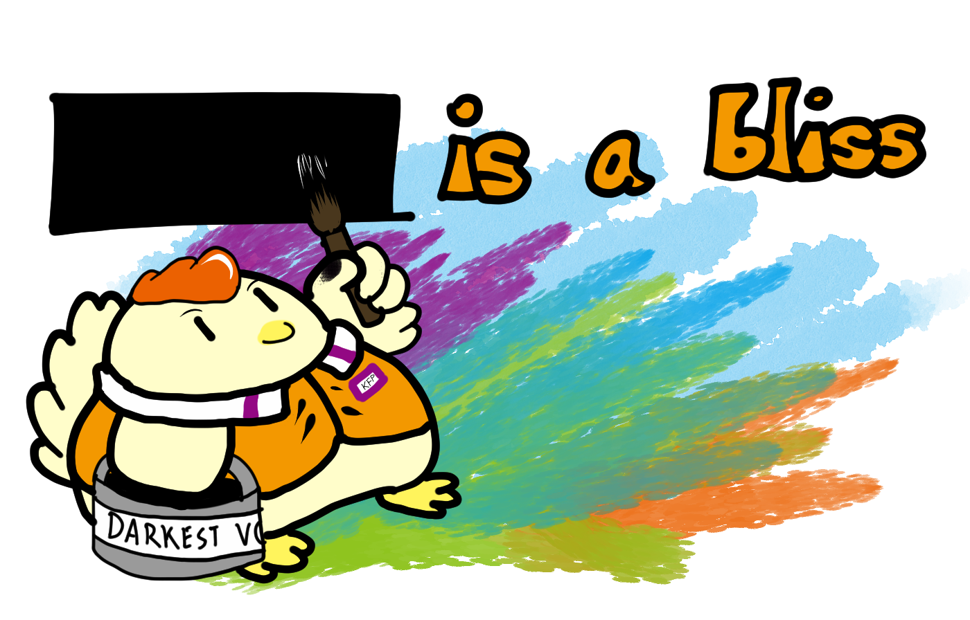 █████ is a bliss