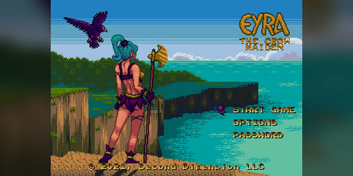 Cover image for Eyra, the Crow Maiden (Sega Genesis) ROM