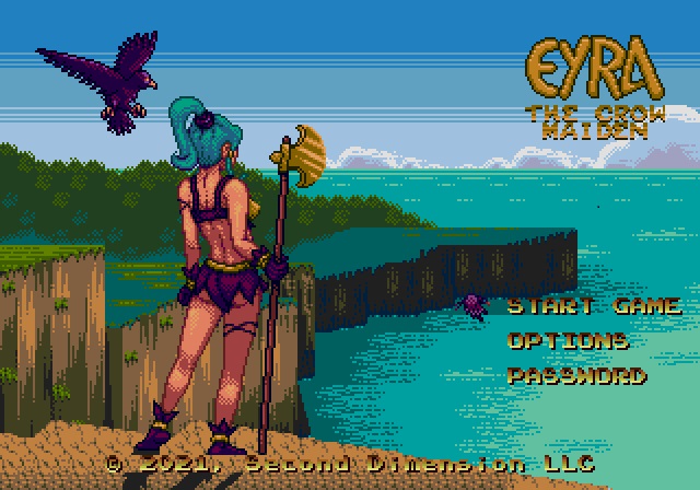 Cover image for Eyra, the Crow Maiden (Sega Genesis) ROM