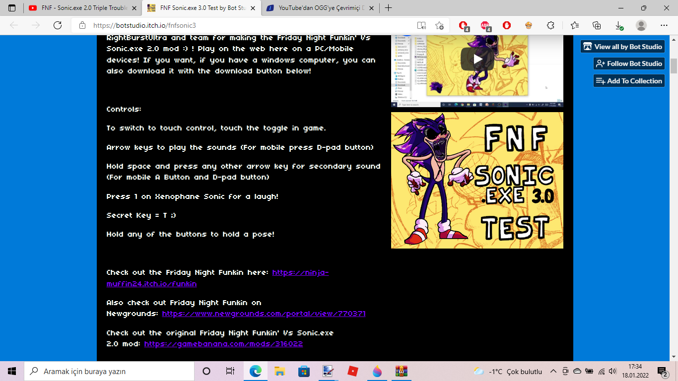 Comments 26 to 1 of 77 - FNF Sonic.exe Test 4.0 by Bot Studio