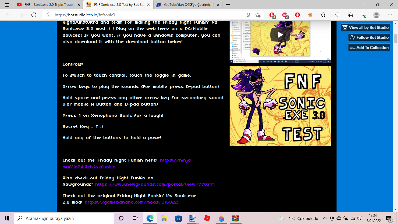 Comments 37 to 1 of 77 - FNF Sonic.exe Test 4.0 by Bot Studio