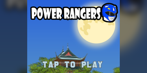 Cover image for Power Rangers Game Blue Ranger
