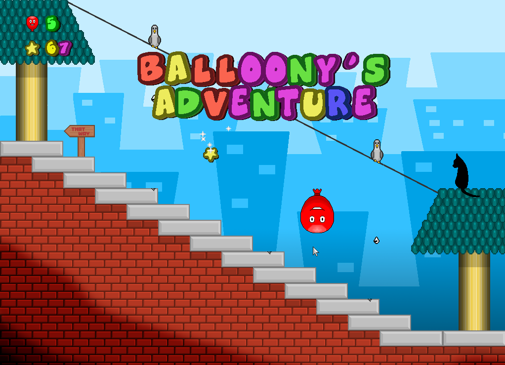 Cover image for Balloony's adventure