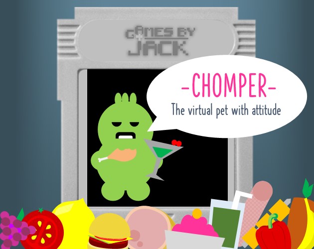 Cover image for Chomper - The virtual pet with attitude
