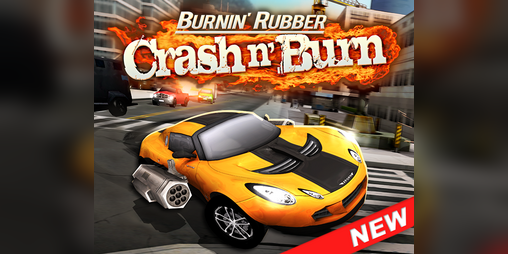 Cover image for Burnin' Rubber Crash n' Burn