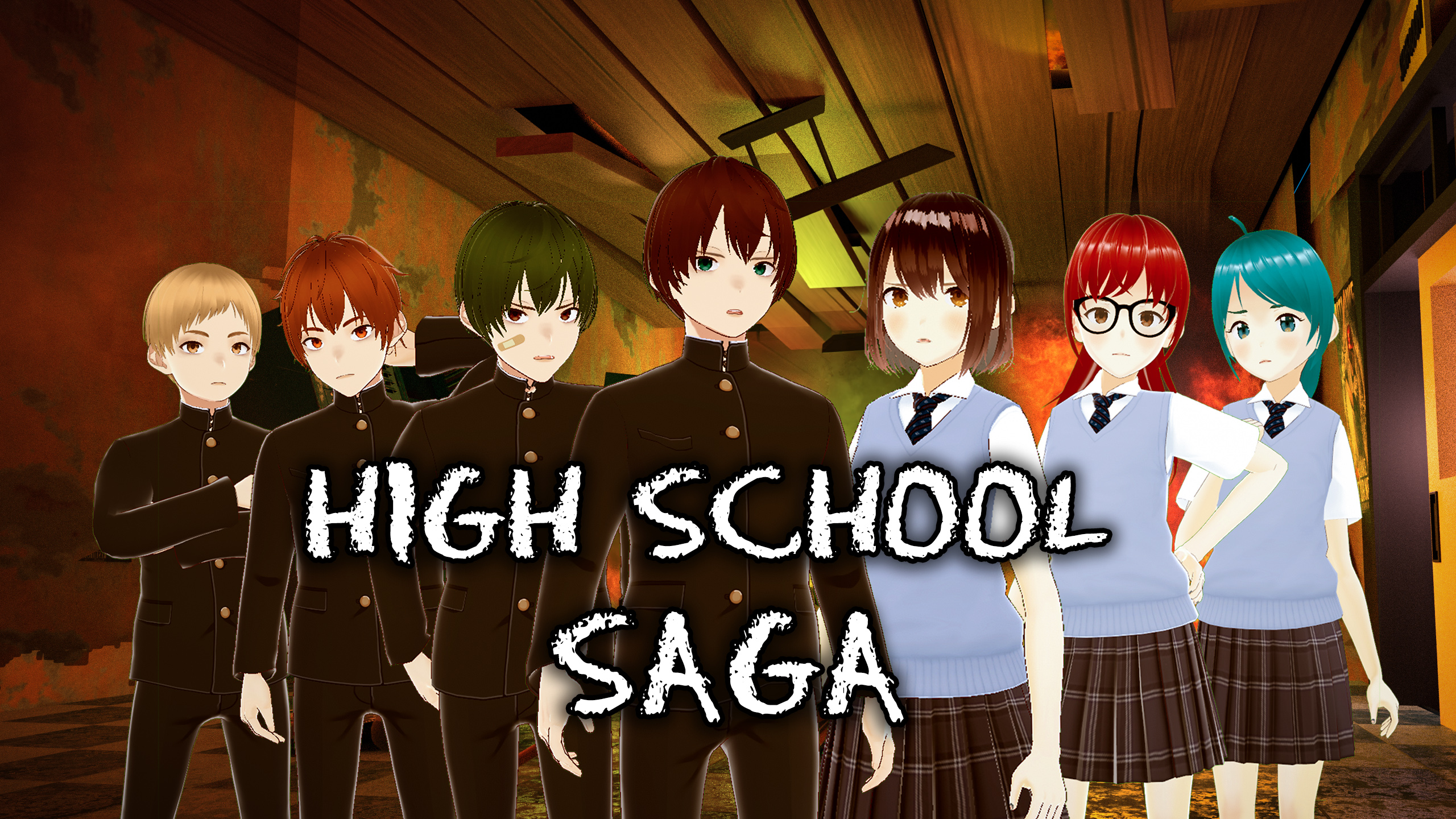 High School SAGA Visual Novel