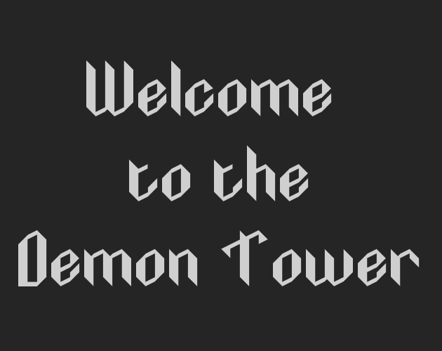 Cover image for Welcome to the demon tower!