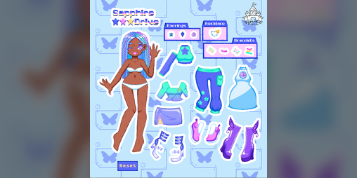 Cover image for Sapphire Drive Dress Up