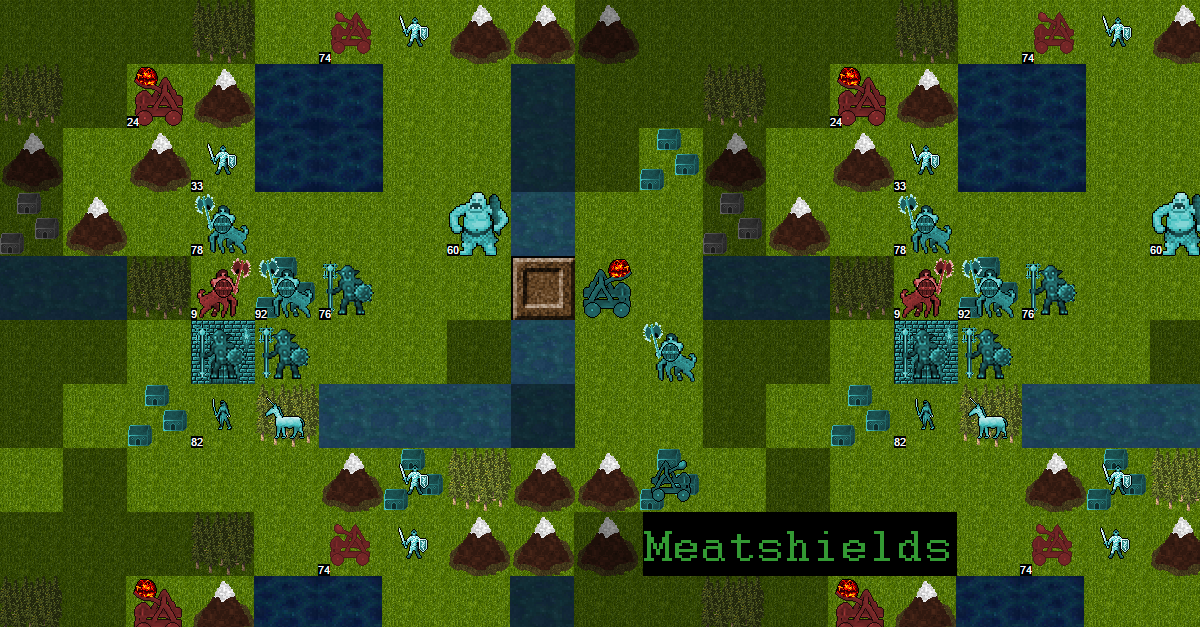 Meatshields - Multiplayer in-browser turn-based strategy - Release  Announcements 