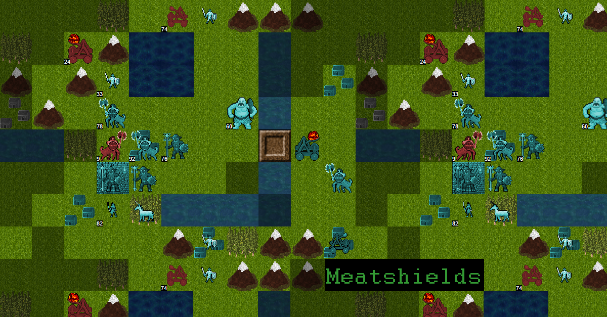 Meatshields - Multiplayer in-browser turn-based strategy - Release