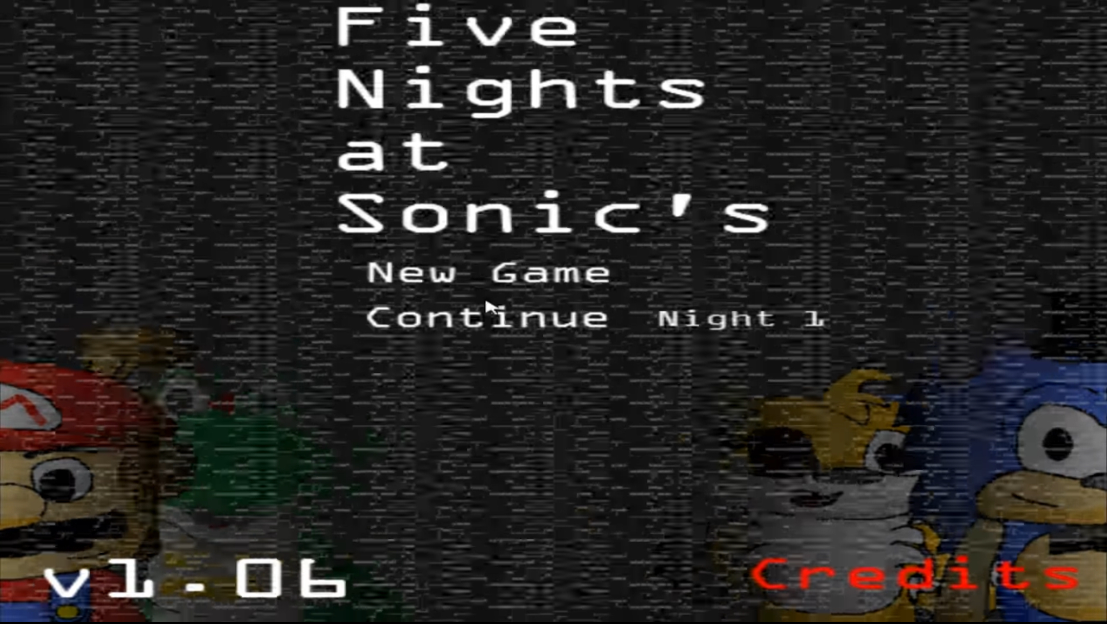 Five Nights At Sonic's Maniac Mania by Ionnizer