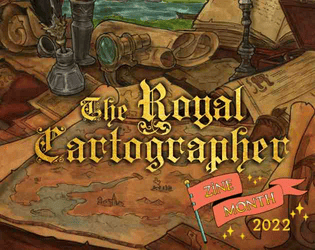 The Royal Cartographer   - A worldbuilding tabletop rpg exploring the imprecision of maps 