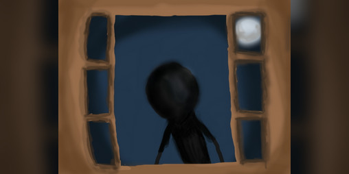 Cover image for The man outside