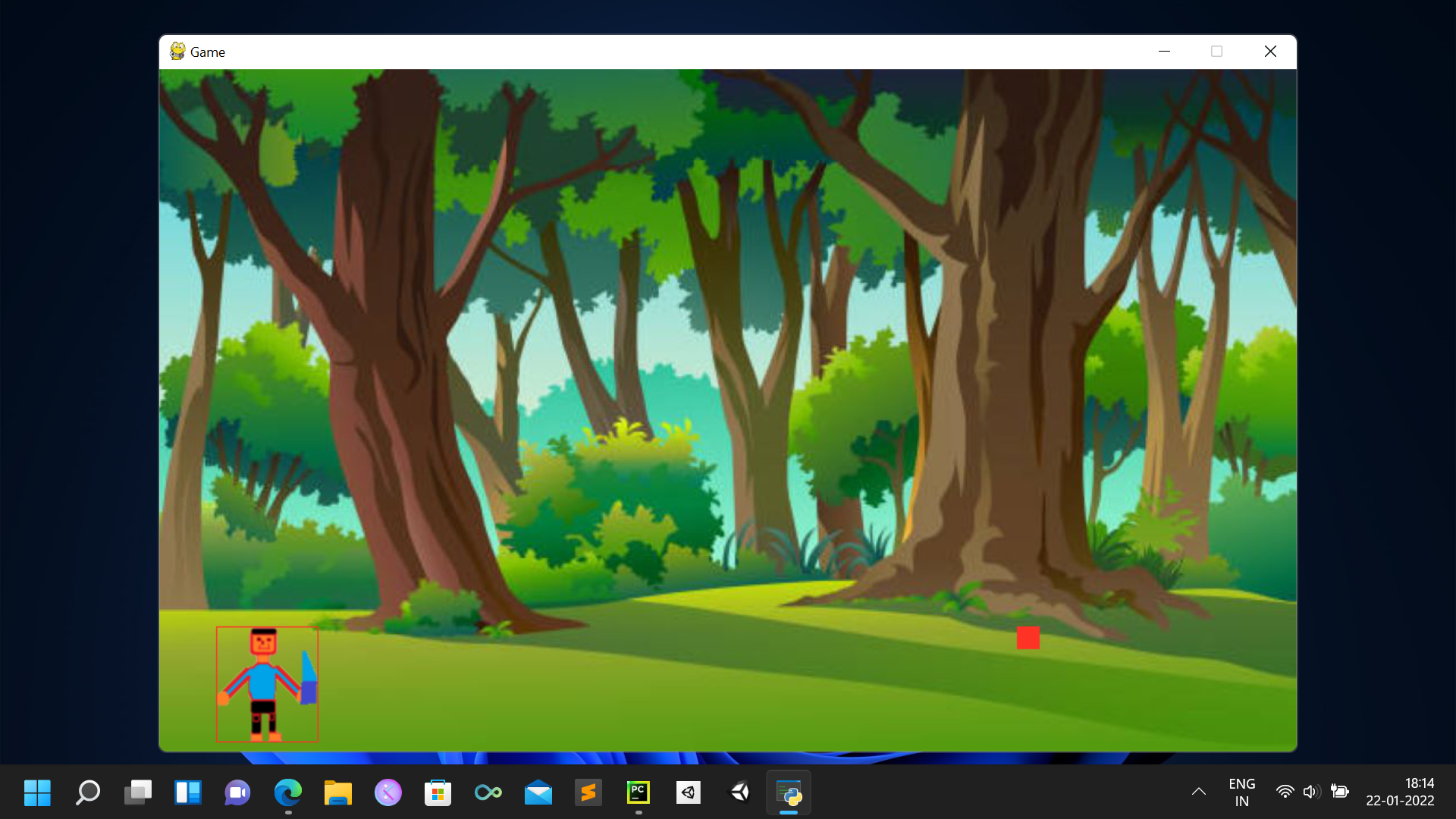 Destroy the Red Block or Tree Destroyer