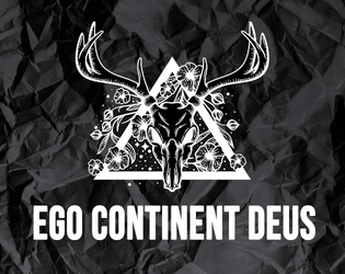 Ego Continent Deus   - A post-apocalyptic role-playing game on a business card 