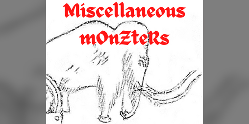 Cover image for Miscellaneous mOnZteRs