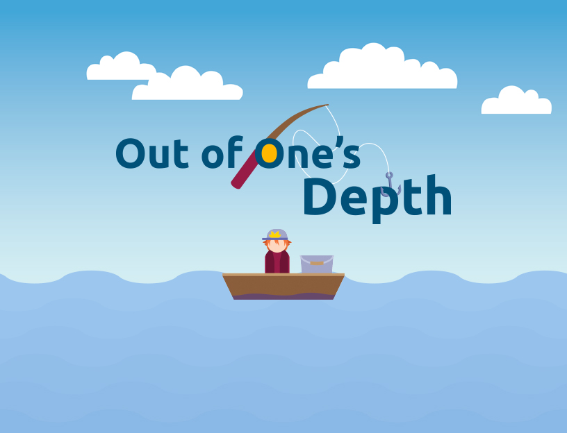 Cover image for Out of One's Depth