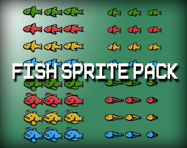 FISH SPRITE PACK by FreakyDAYZ