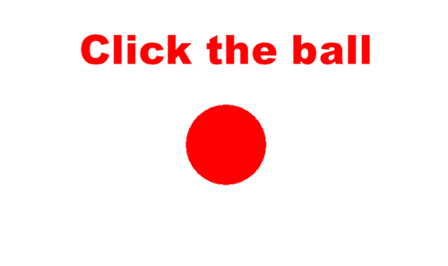 Click the Ball