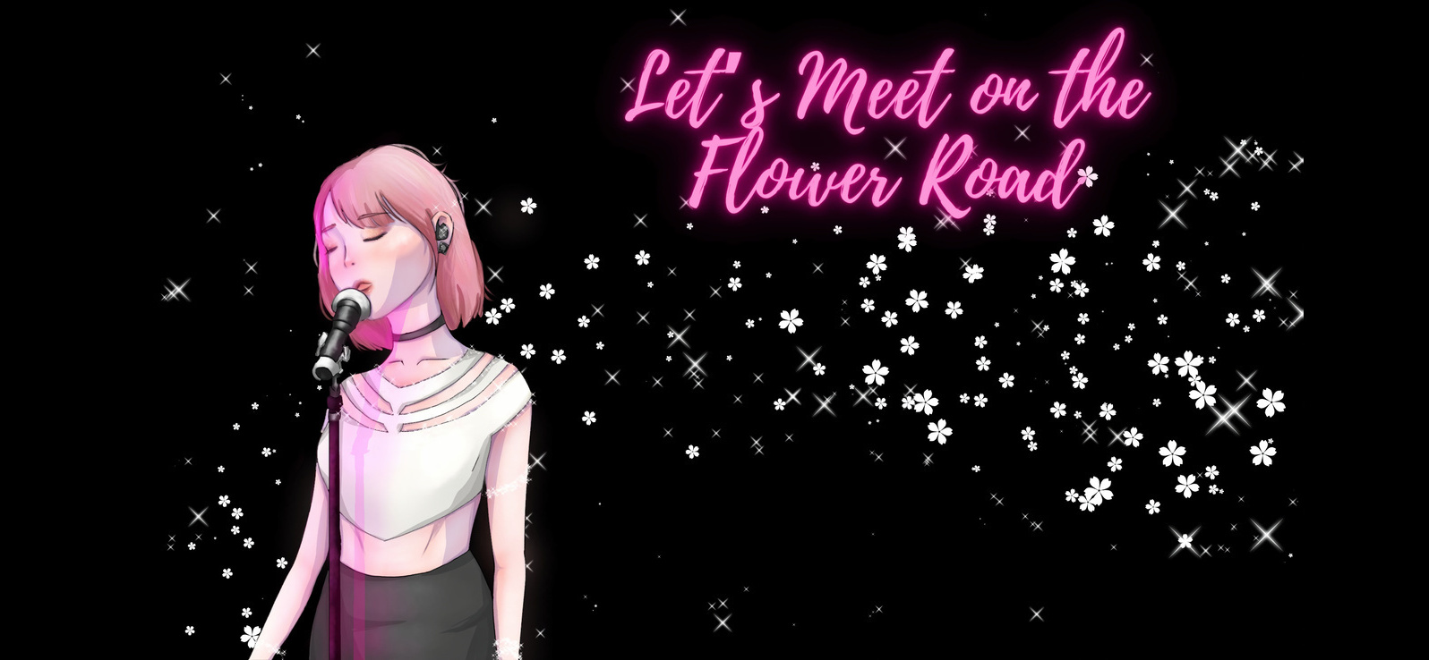 Cover image for Let's Meet on the Flower Road