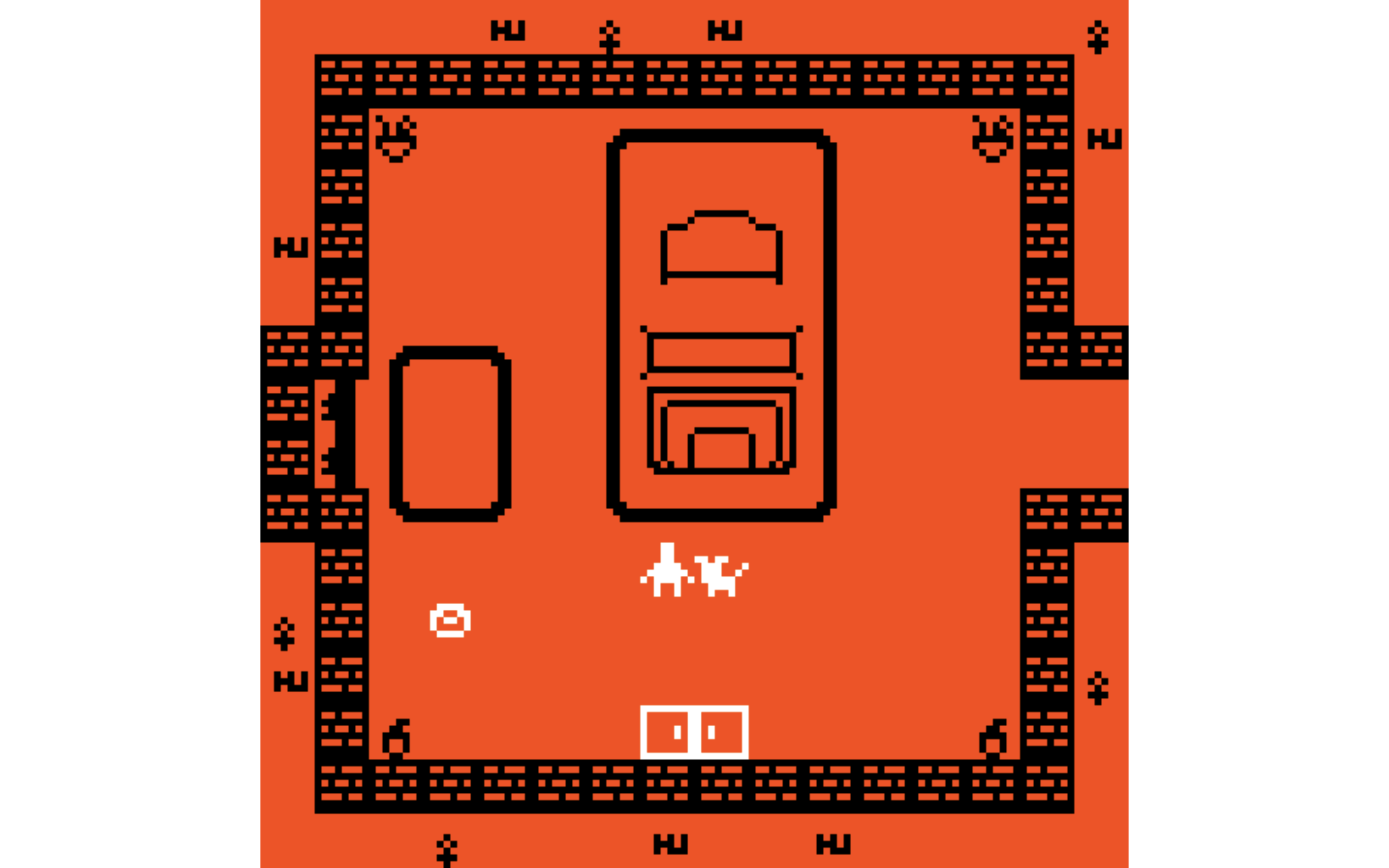 Cover image for Food Run 2.0 (Bitsy Solo Game Project)
