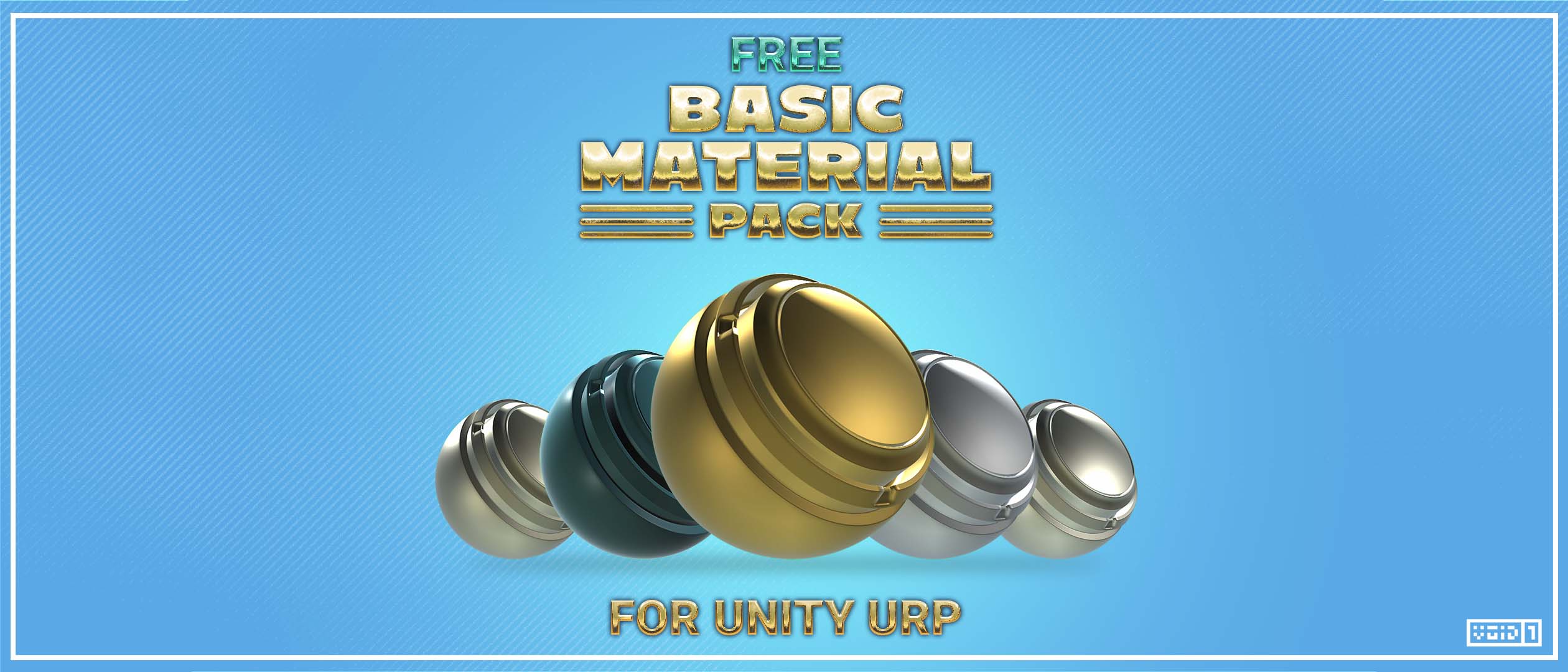 FREE Basic Material Pack for Unity URP