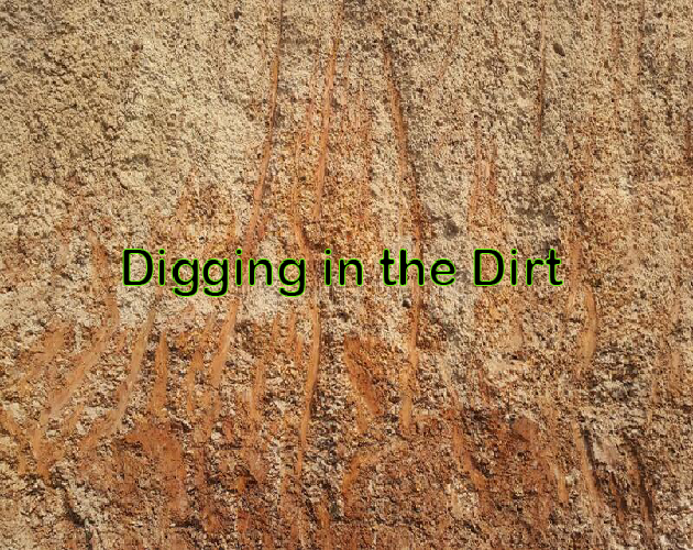 Digging in the Dirt