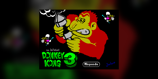 Cover image for Donkey Kong 3 (micro vs system) zx spectrum