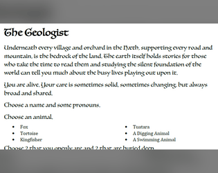 The Geologist  